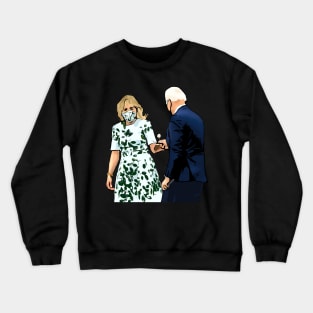 Joe Biden Picks a Dandelion Crewneck Sweatshirt